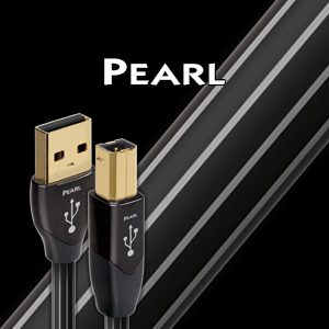 AudioQuest Pearl USB Kabel (A - B plug) 0,75 m