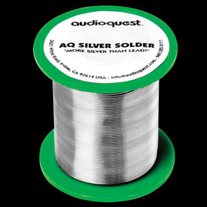 AudioQuest Silber Lötmittel Spule 454g