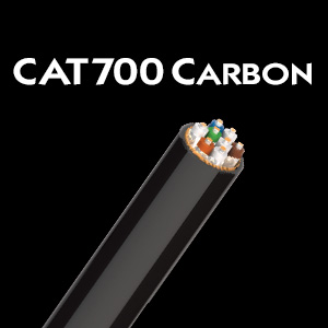 AudioQuest CAT700 Carbon (1m) Netzwerkkabel
