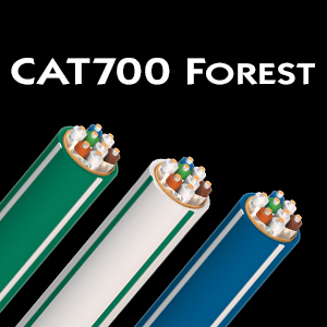 AudioQuest CAT700 Forest (1m) Netzwerkkabel