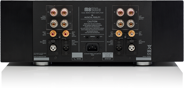 Musical Fidelity M8-500s Stereo-Endverstärker