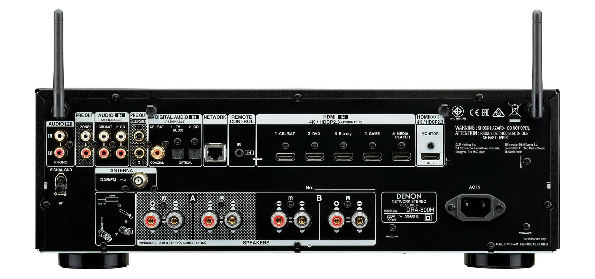 Denon DRA 800H Stereo Netzwerk-Receiver