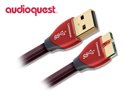 AudioQuest Cinnamon USB Kabel (USB 3,0 A - USB 3,0 Micro plug)