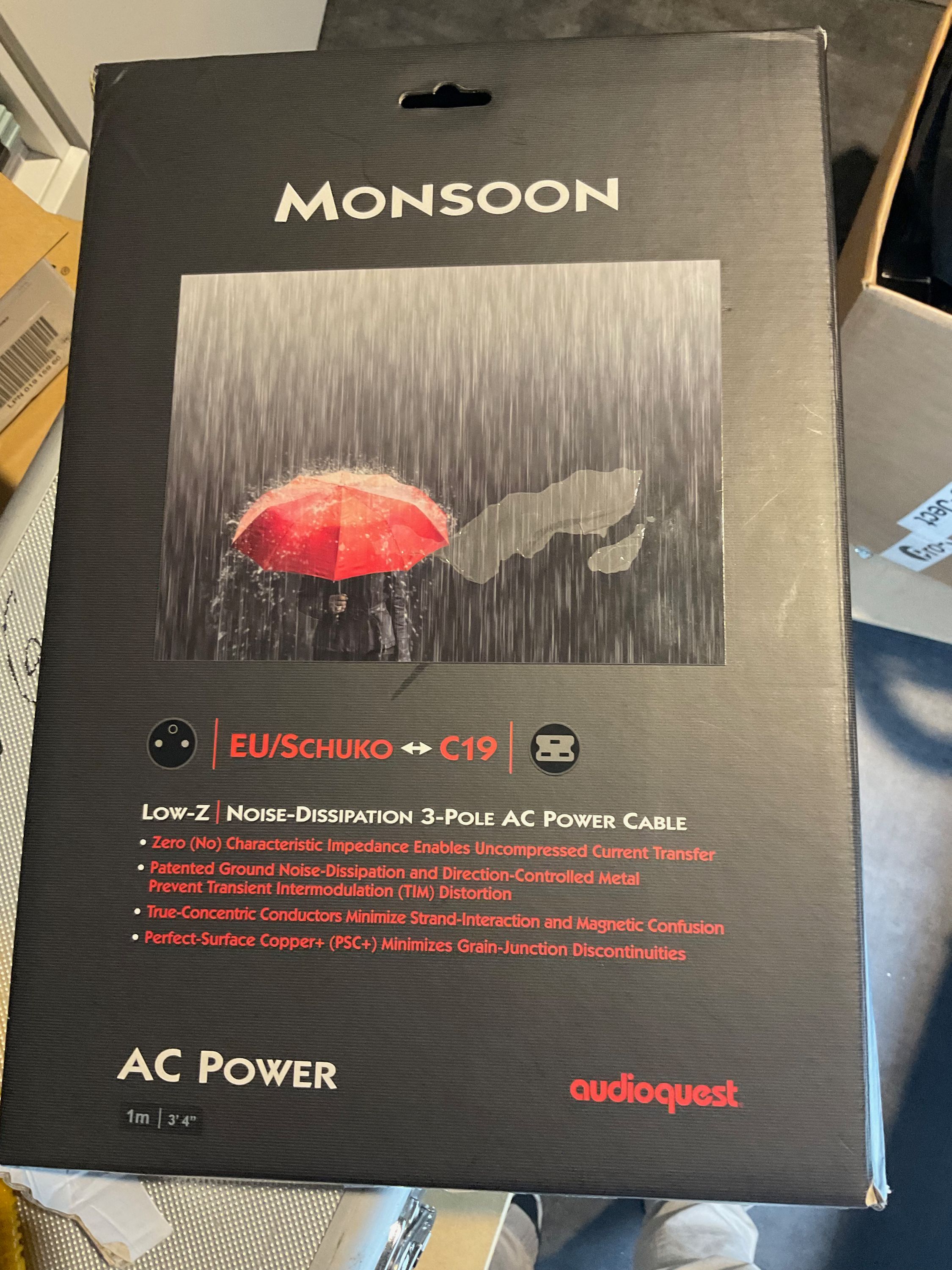 AudioQuest Monsoon Stromkabel