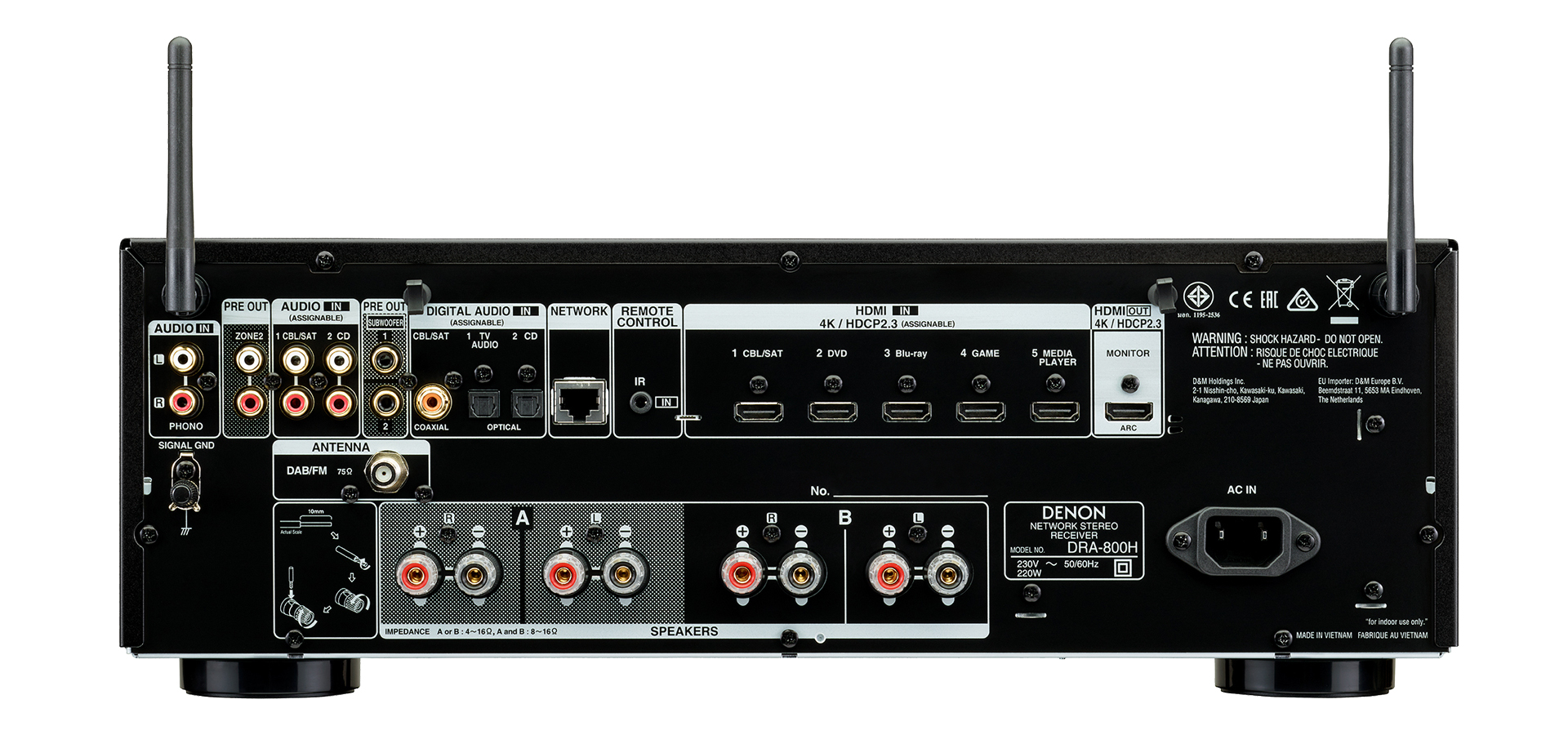 Denon DRA 800H Stereo Netzwerk-Receiver
