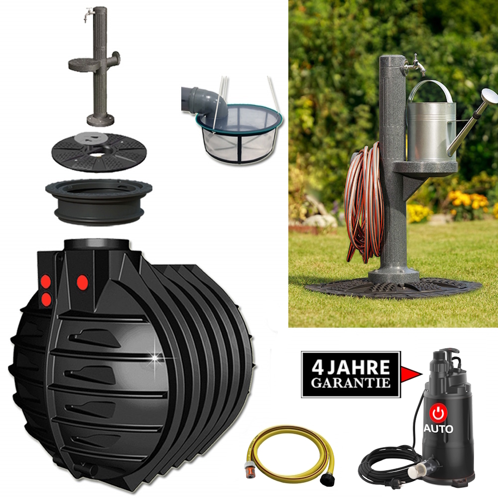 Zisterne Classic Automatikanlage Zapfsäule 6000 L inkl. Kranentladung*