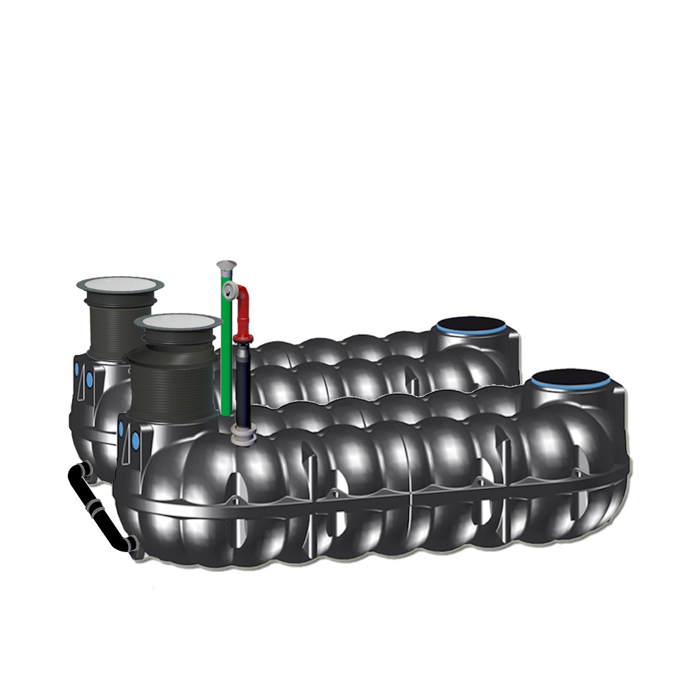 20 m³ NEO Flachtank Batterie (2 x 10 m³) Löschwassertank inkl. Kranentladung*