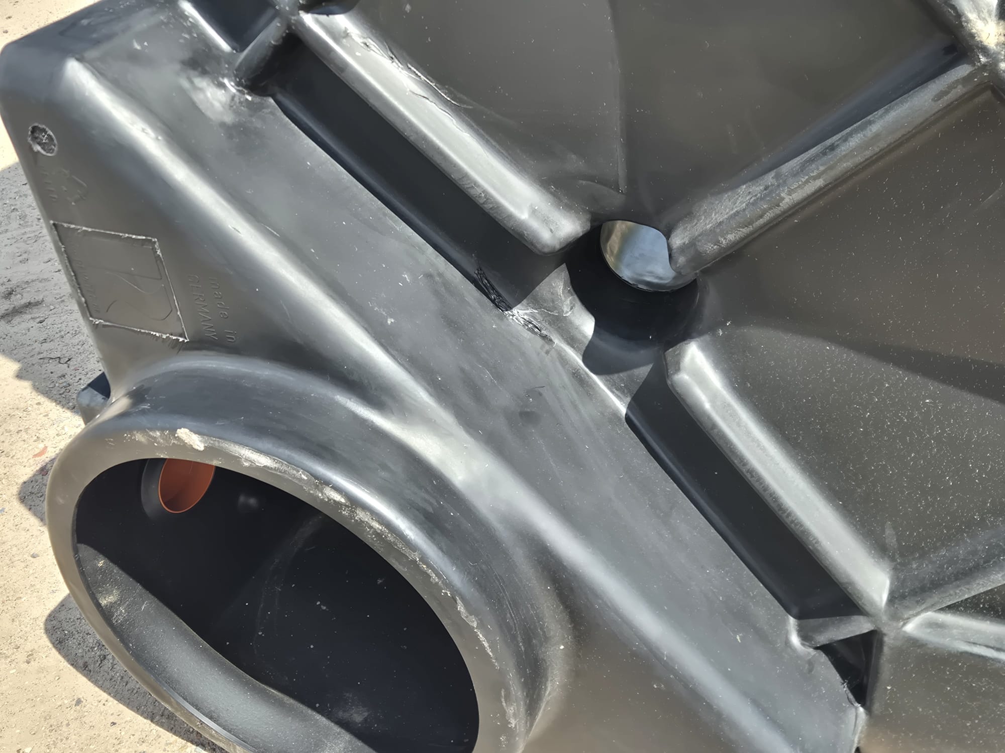 Versickerungs-Rigolenset 1500L INSPECT-BLOCK inkl. Thermodeckel & Schacht 20cm