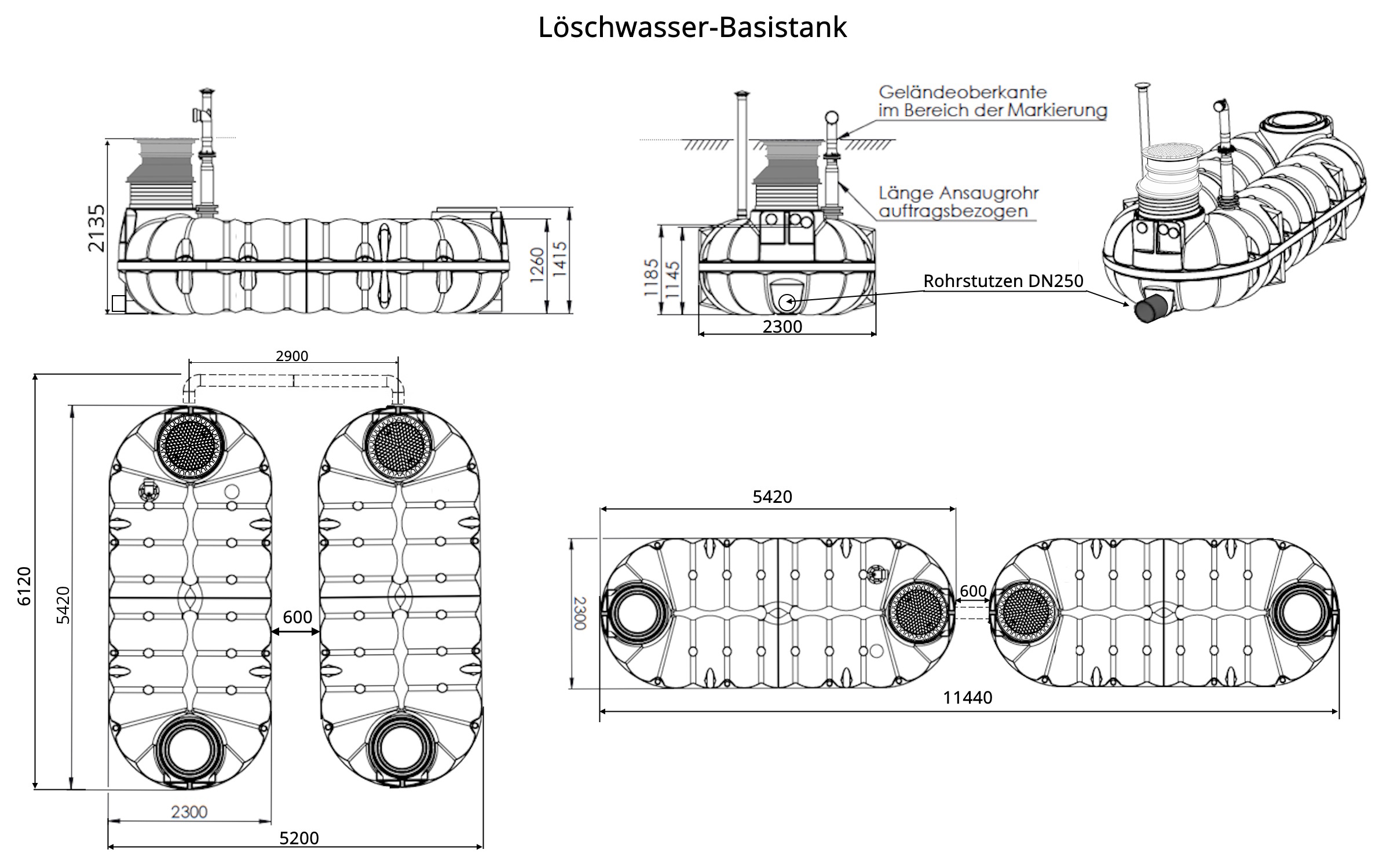 Flachtank Loeschwasser NEO