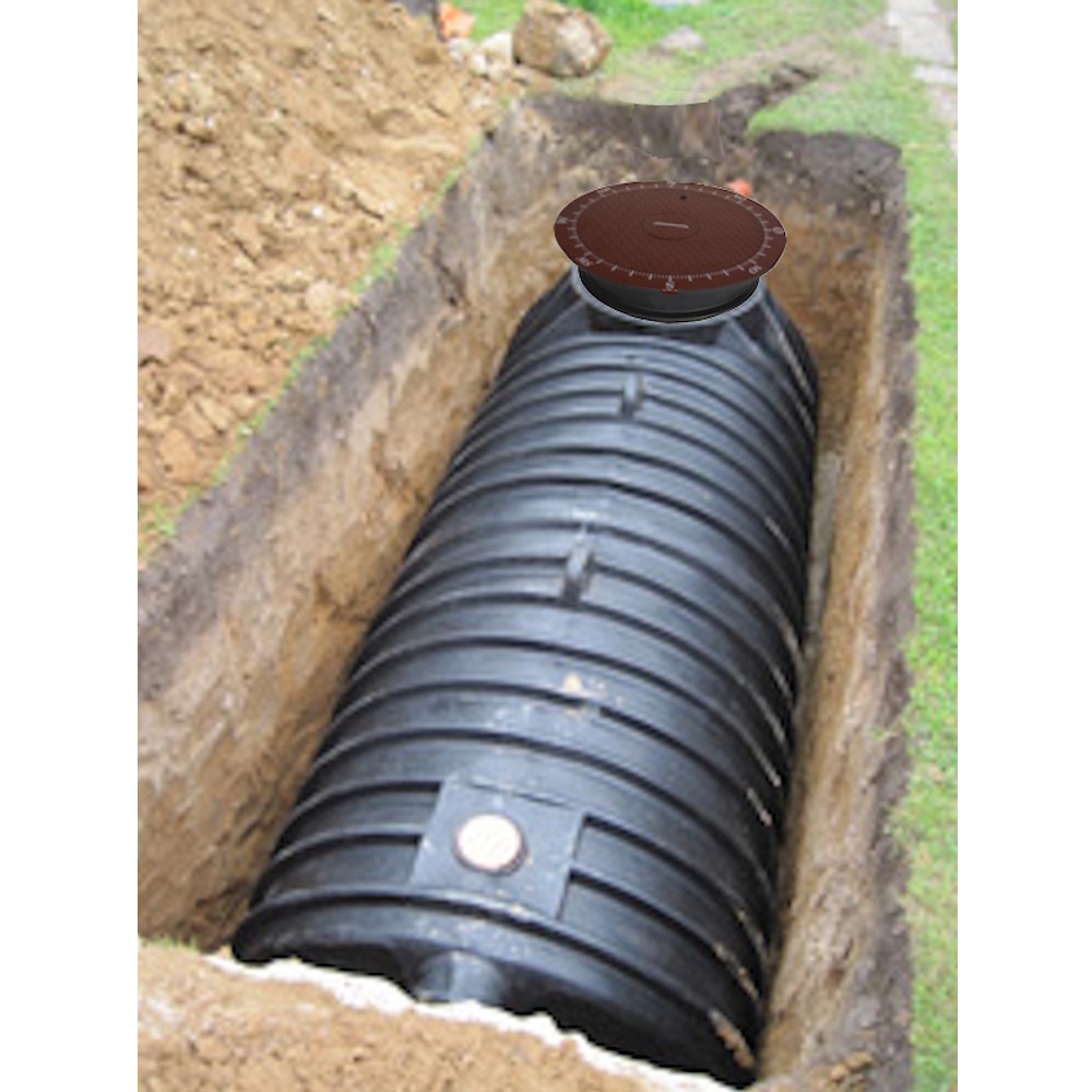 Abwassersammelgrube-3000L-SchachtDN600
