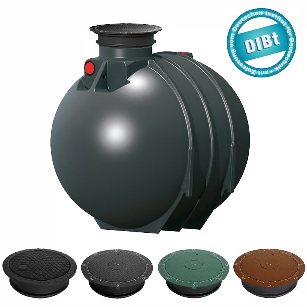5200 L Abwassertank BlackLine mit DIBT inkl. Kranentladung*