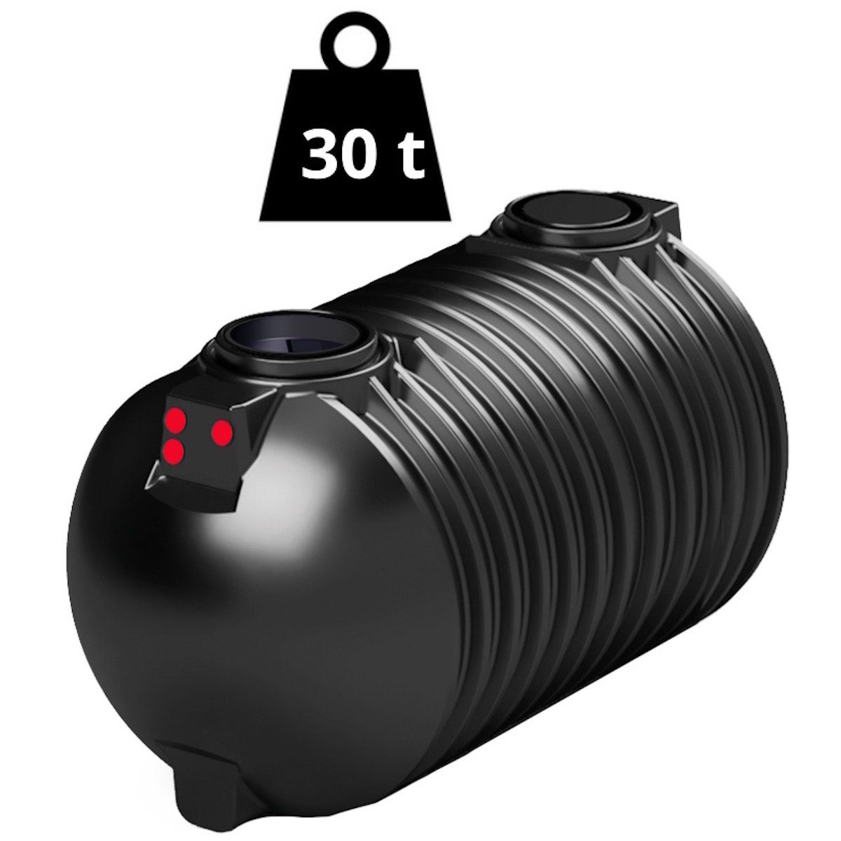 Belastbarkeit bis 30 t Zisterne Classic 15000 Liter