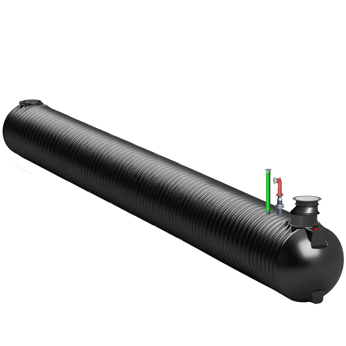 Löschwassertank 100000 Liter zur unterirdischen Löschwasserspeicherung