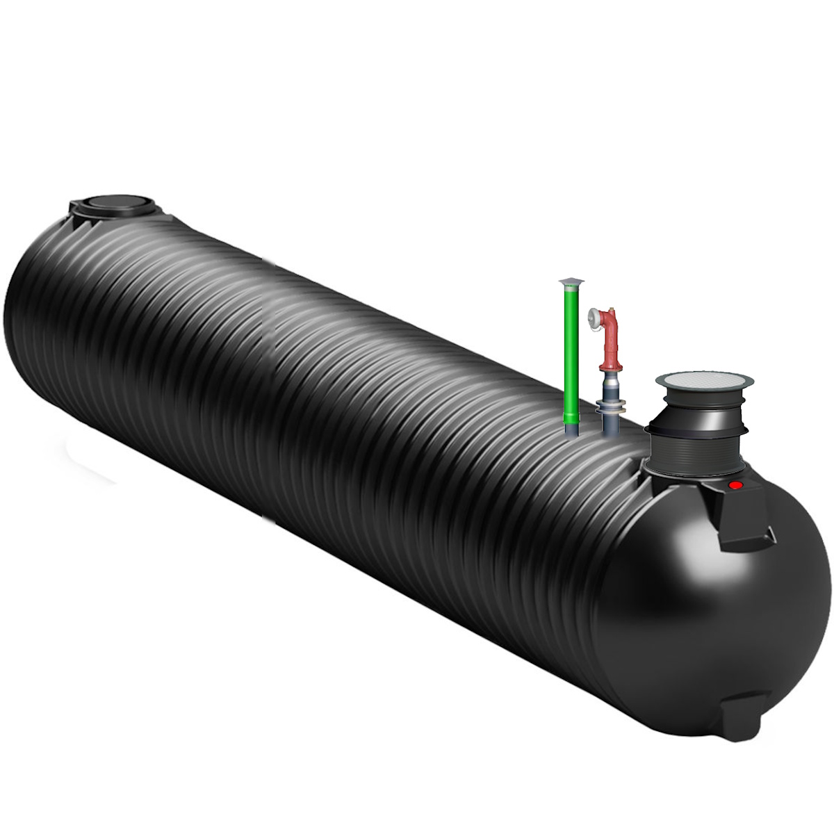 Löschwassertank 50000 Liter zur unterirdischen Löschwasserspeicherung