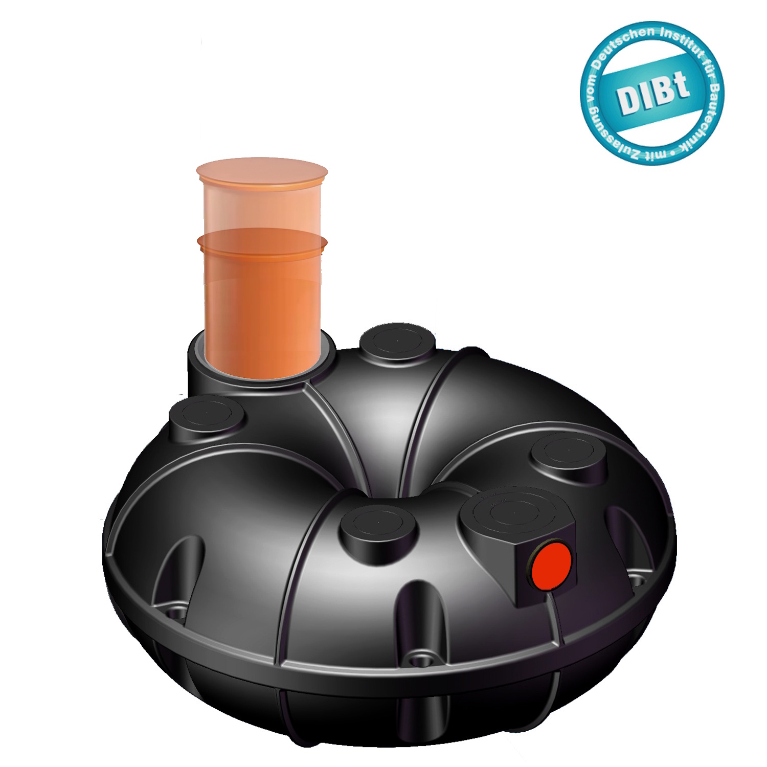 Abwassersammelgrube Torus mit DIBT 800 L inkl. Entladung*
