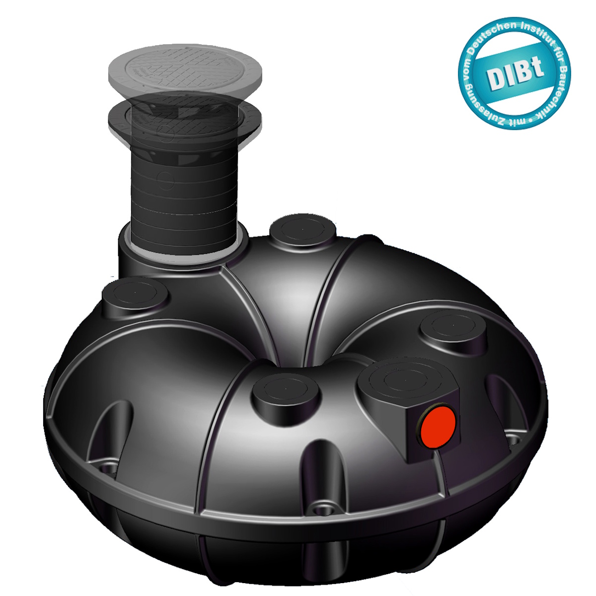 Abwassersammelgrube Torus mit DIBT 800 L inkl. Entladung*
