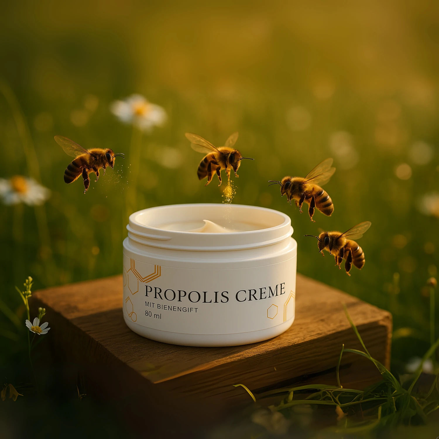 Crème à la propolis et au venin d'abeille (80 ml) 