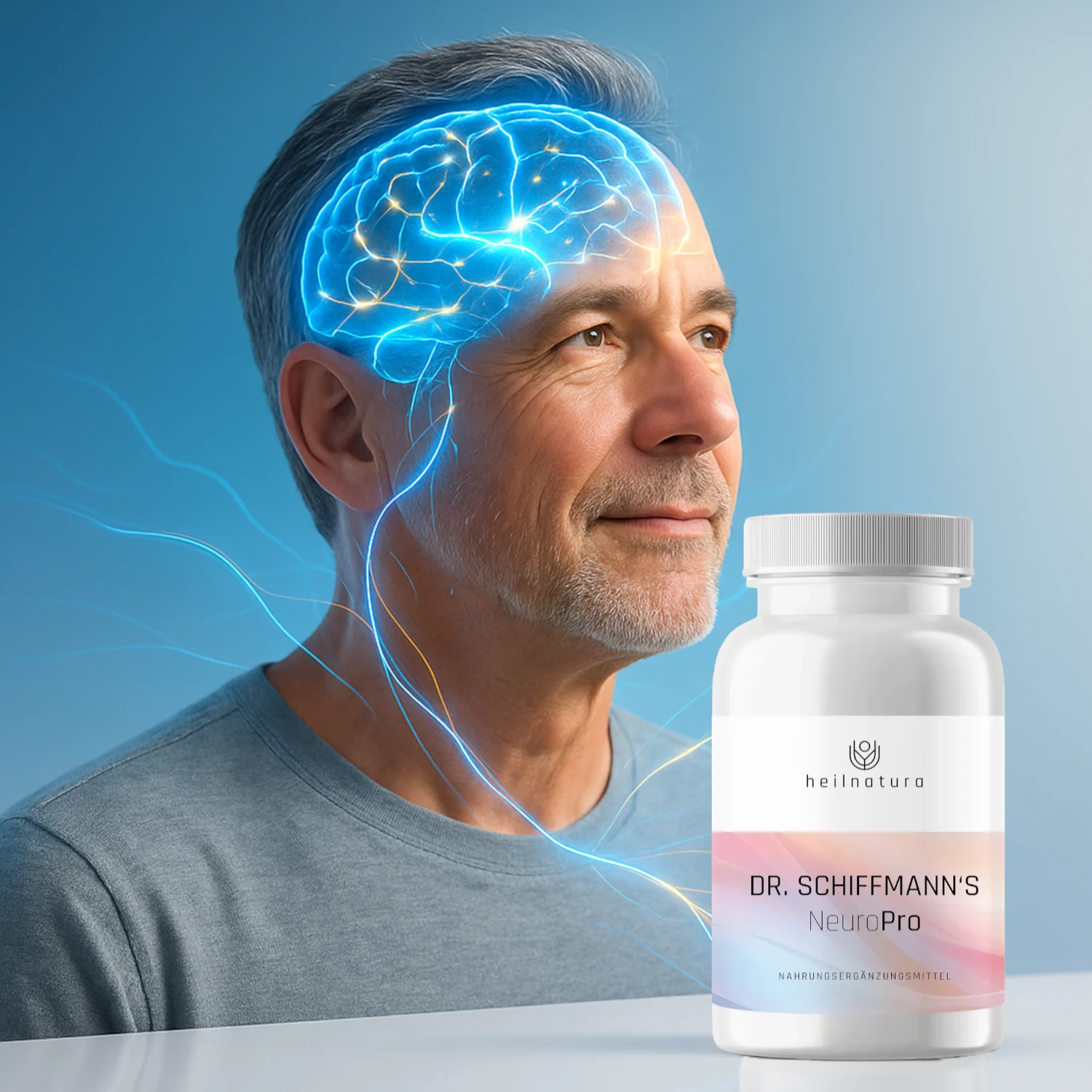 Wie nehme ich Dr. Schiffmann's NeuroPro ein?