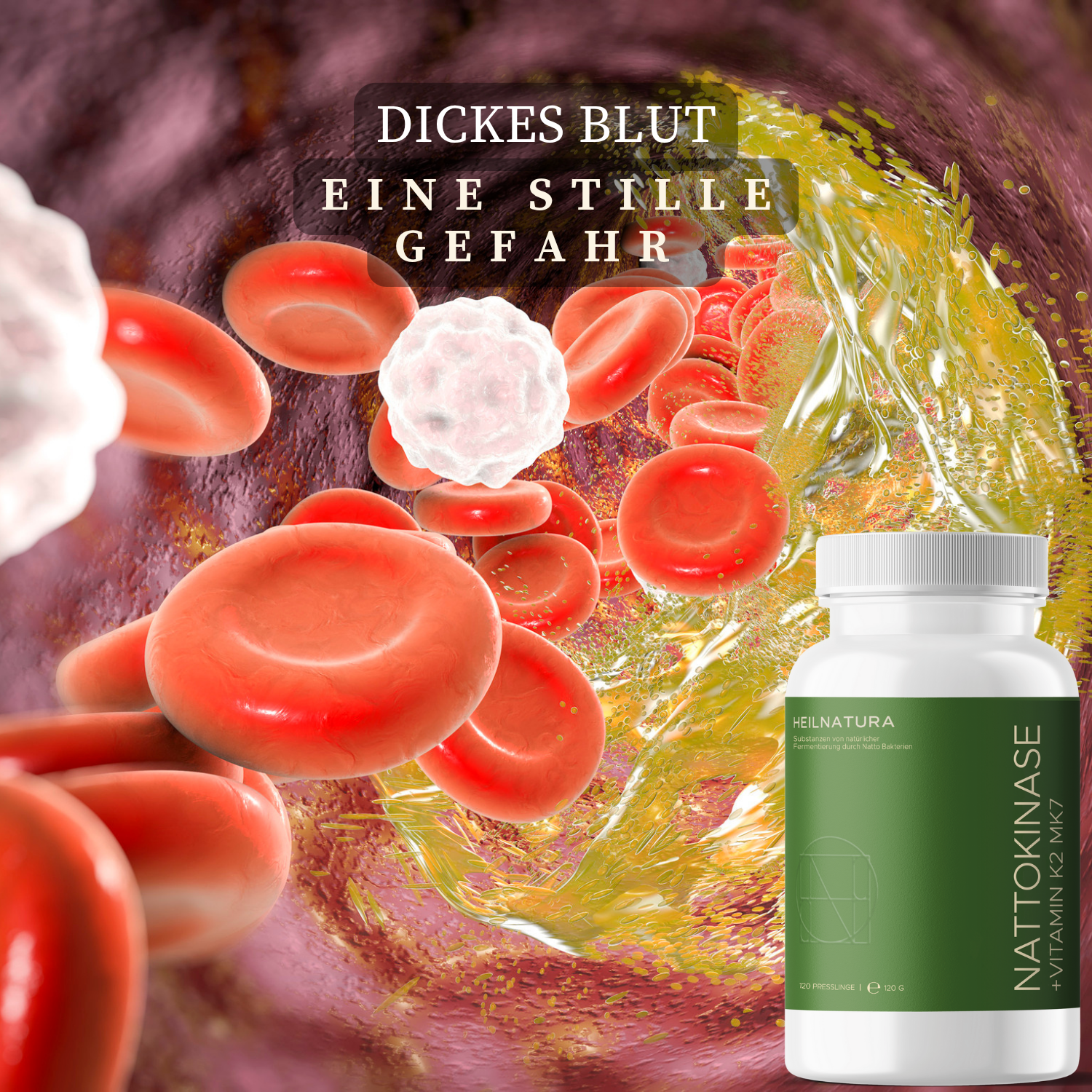 Nattokinase + D3 Nattokinase + D3