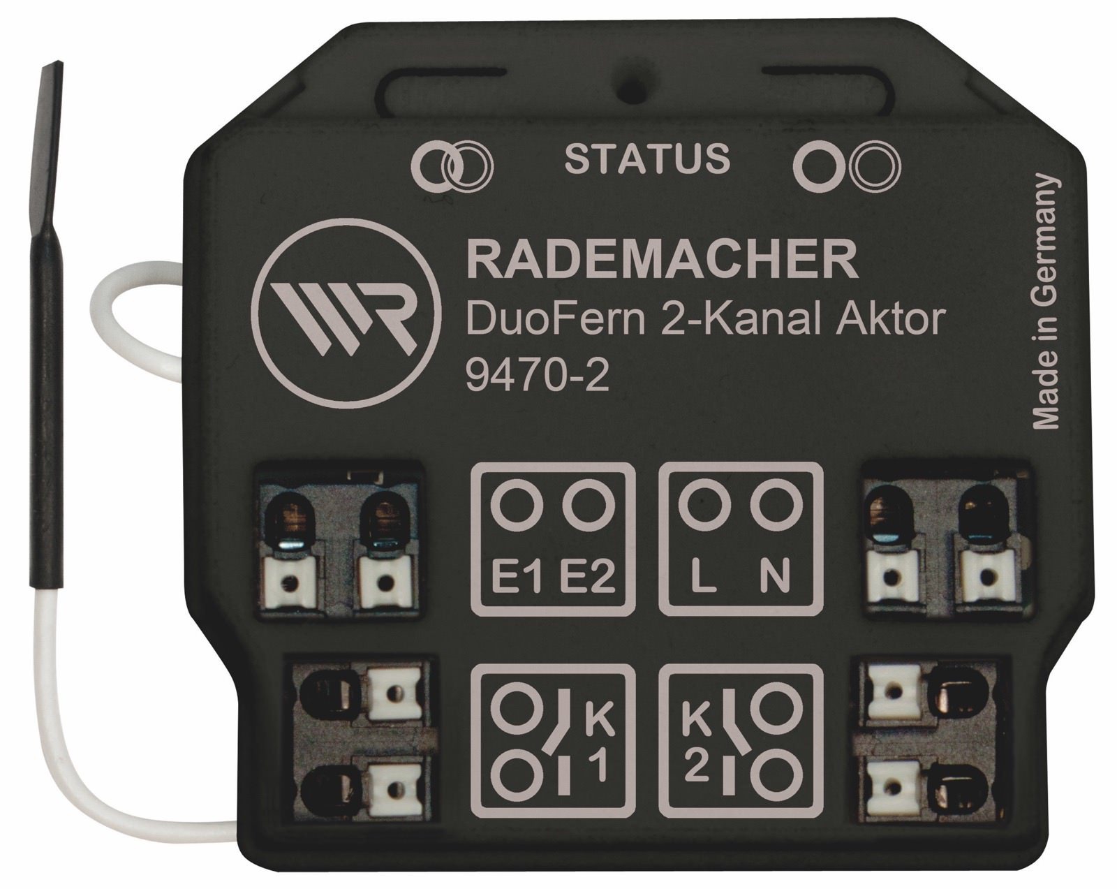 Rademacher DuoFern Universal-Aktor 9470-2, 2-Kanal Unterputz Funkempfänger