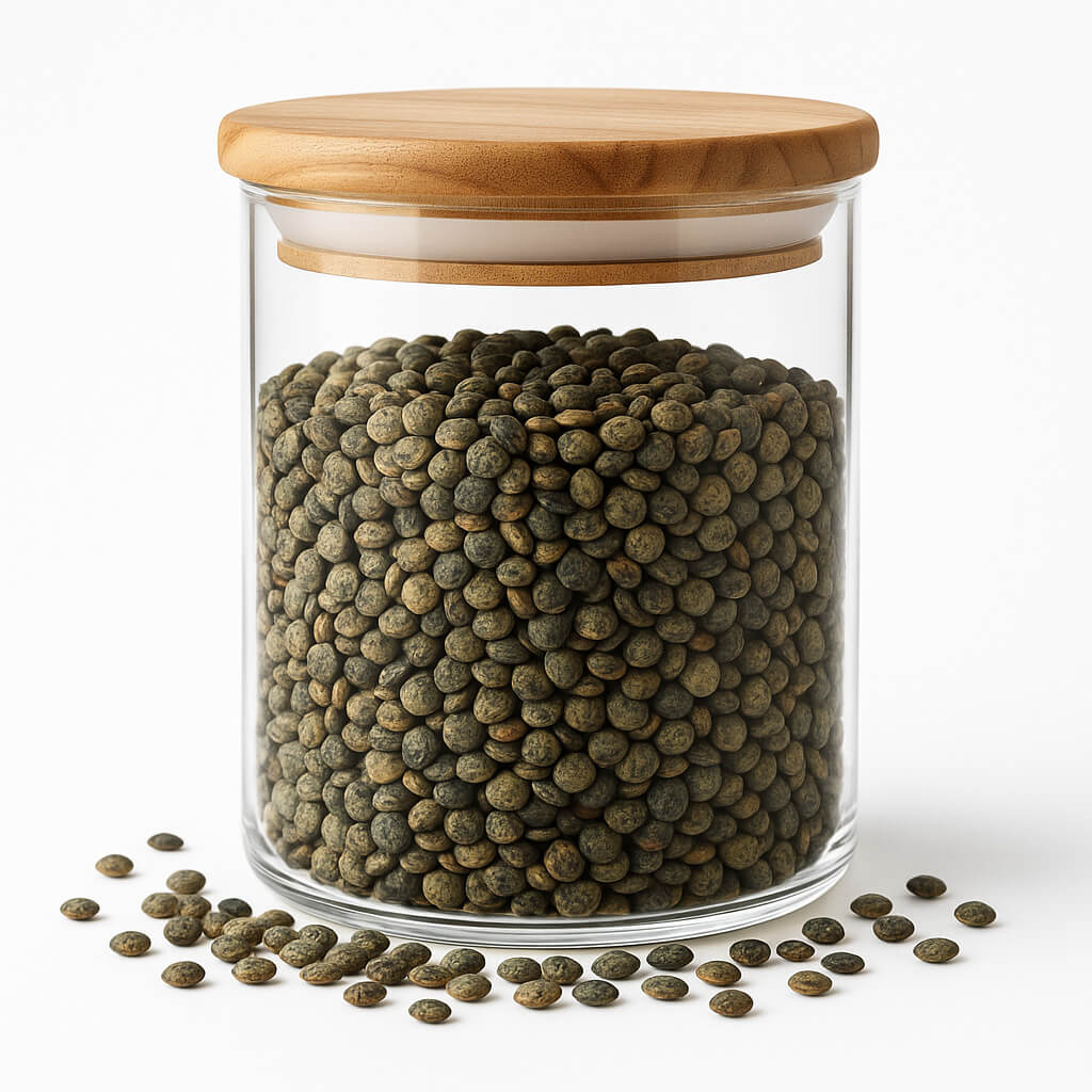 Linsen grün (marmoriert) bio 6x500g