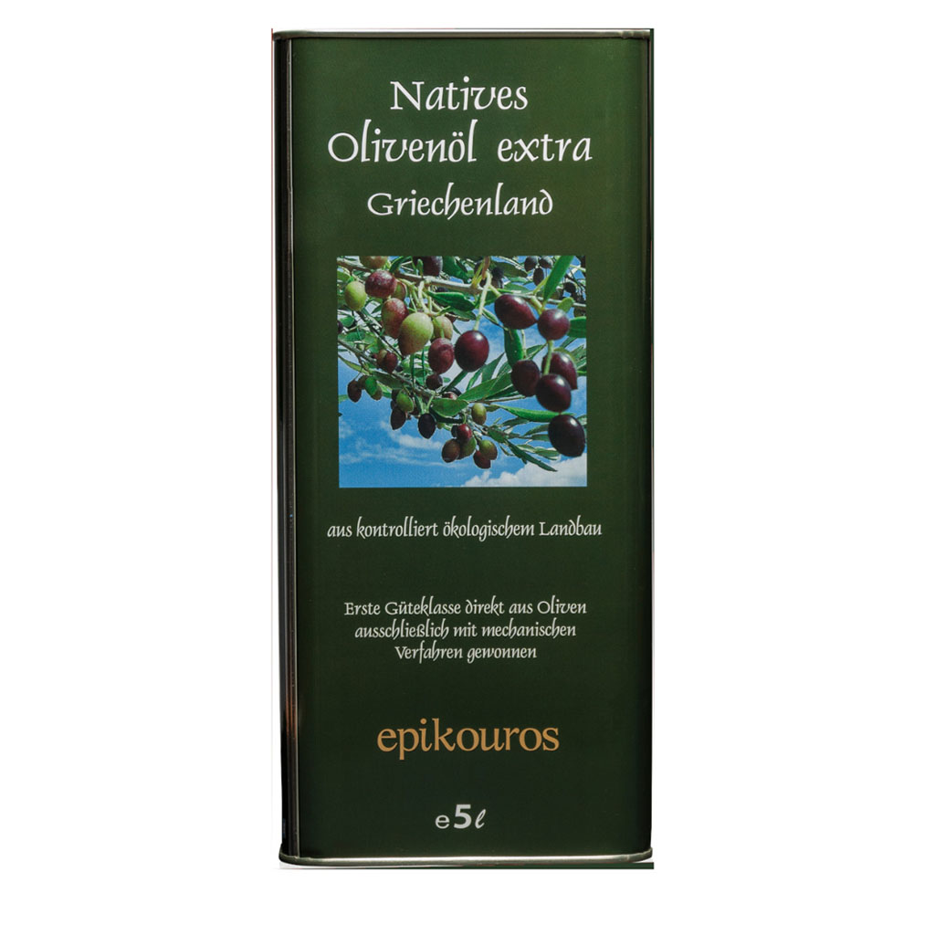 Olivenöl nativ extra bio Griechenland