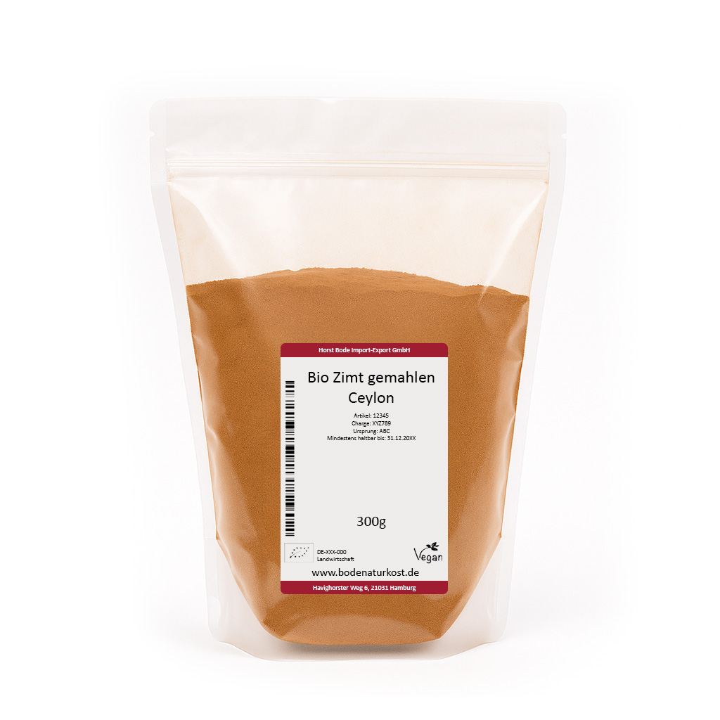Zimt gemahlen Ceylon bio 300g