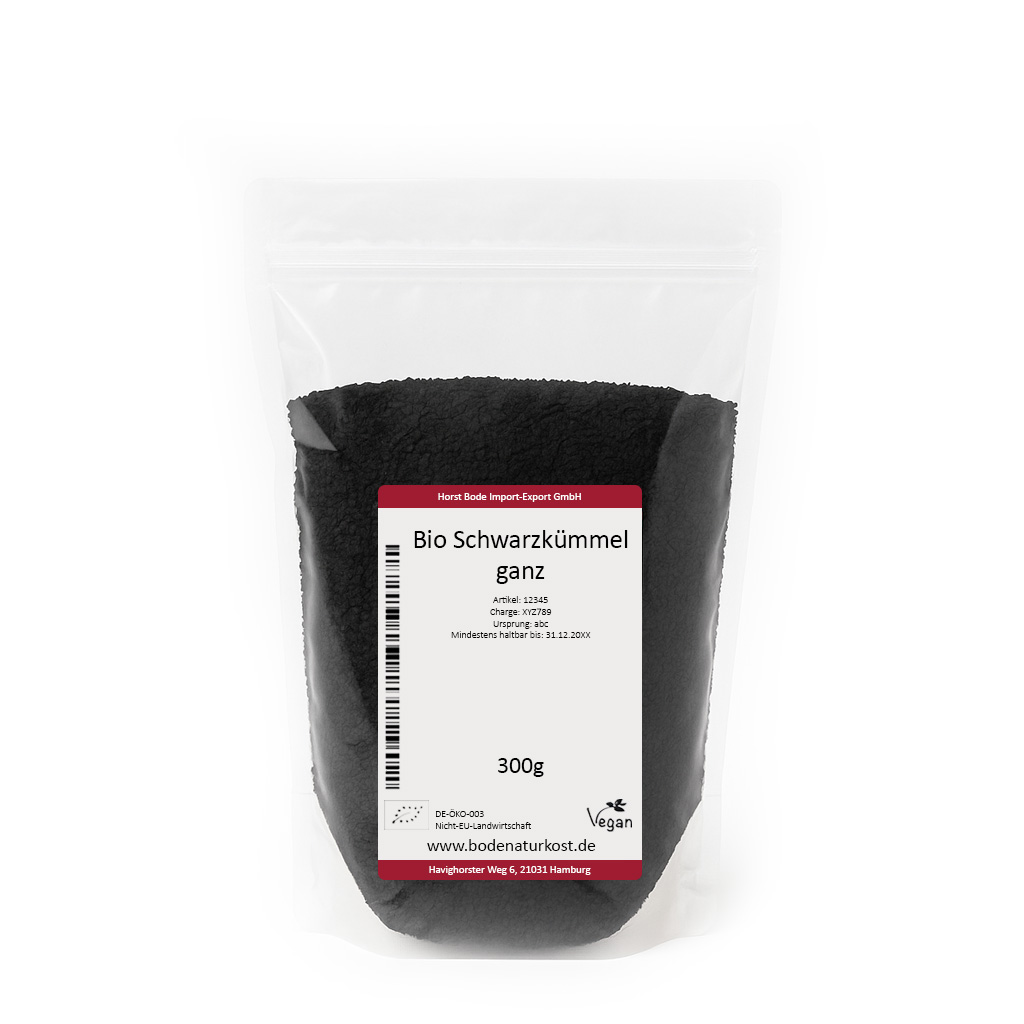 Schwarzkümmel ganz bio 300g