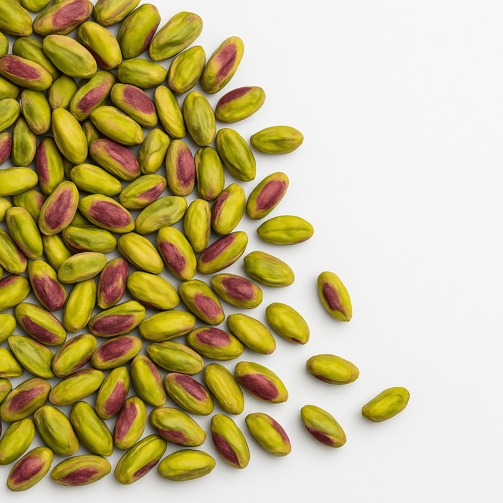 Pistazienkerne grün mit Haut bio