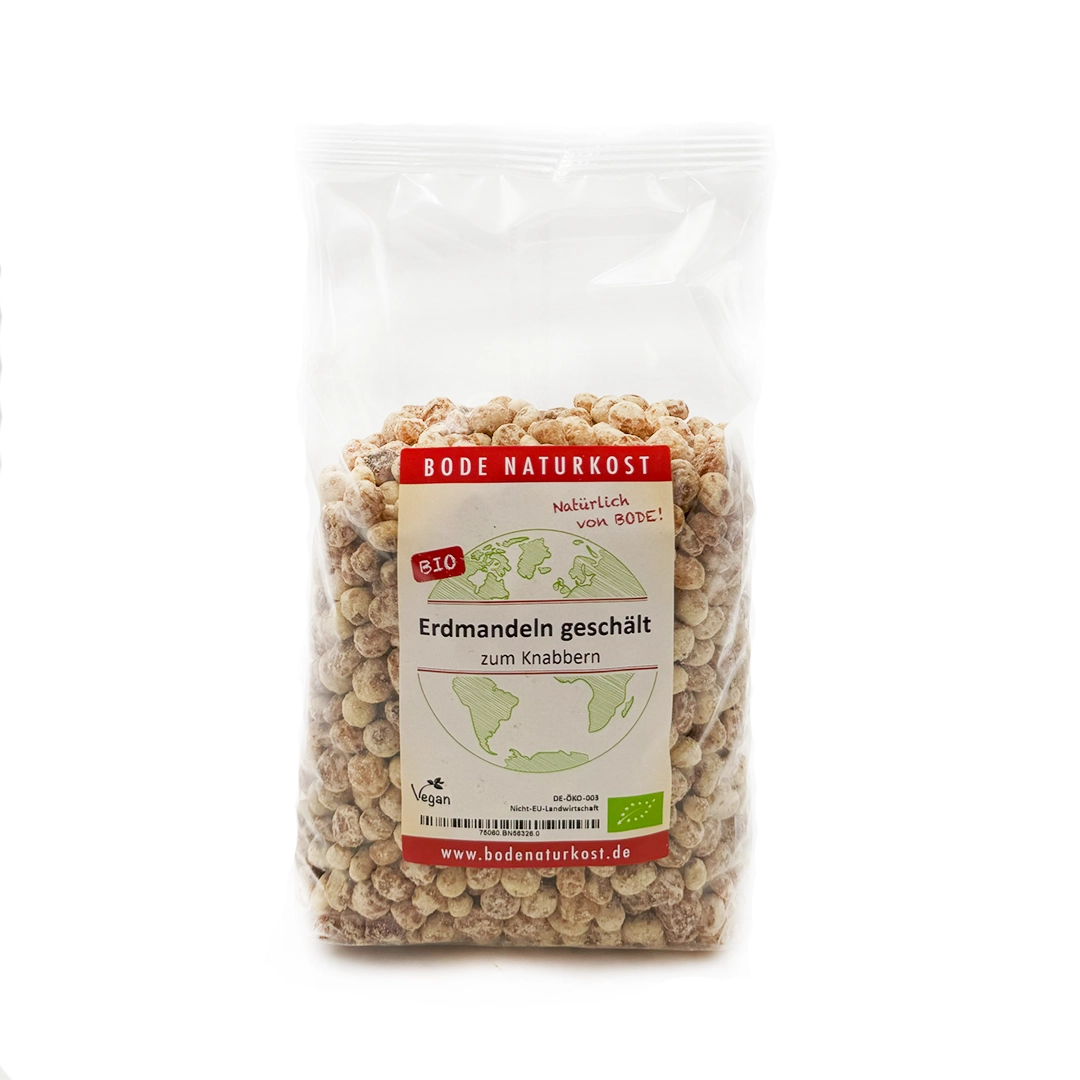Erdmandeln geschält bio "zum Knabbern" 1 kg