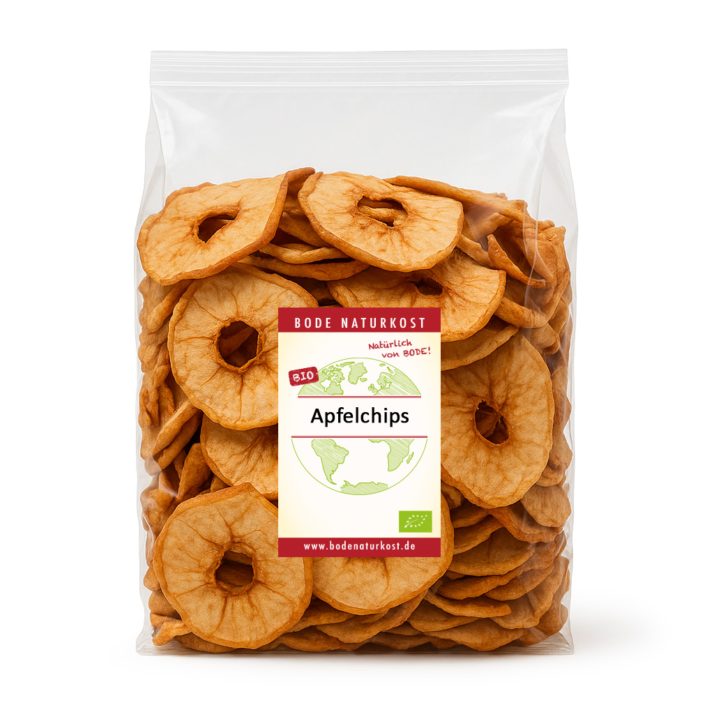 Pack of organic dried apple rings
