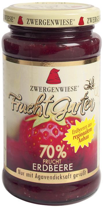 FruchtGarten Erdbeer mit Agave bio Zwergenwiese 6x225g