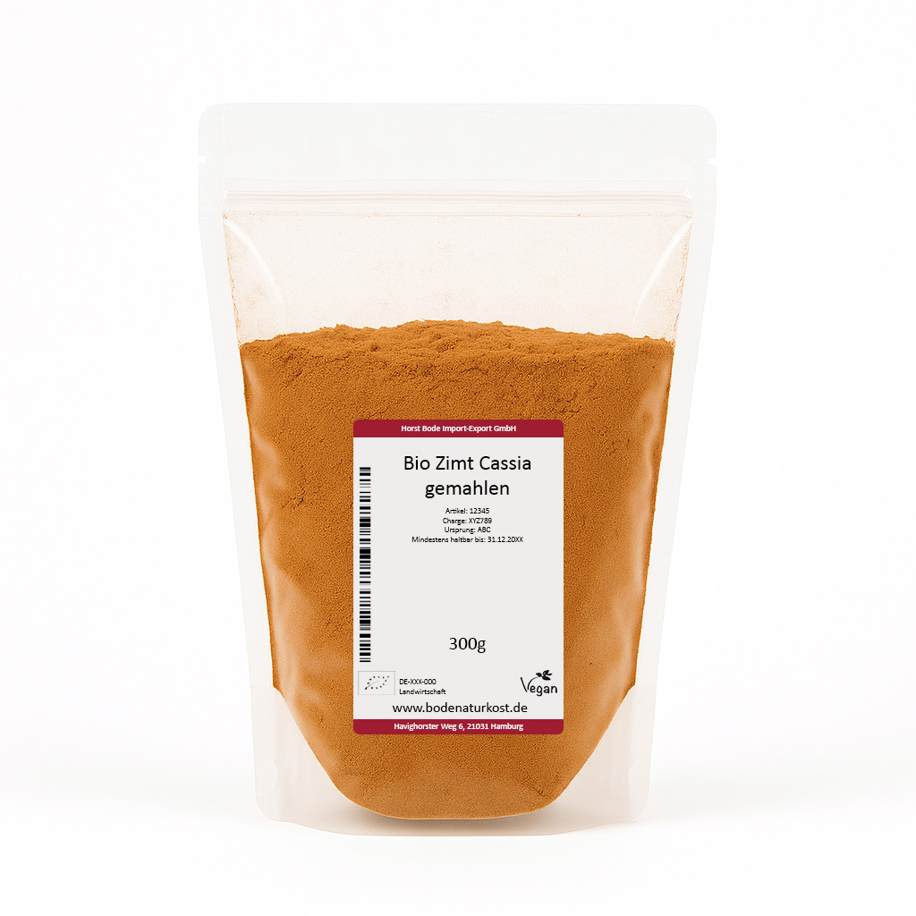 Zimt gemahlen Cassia bio 300g