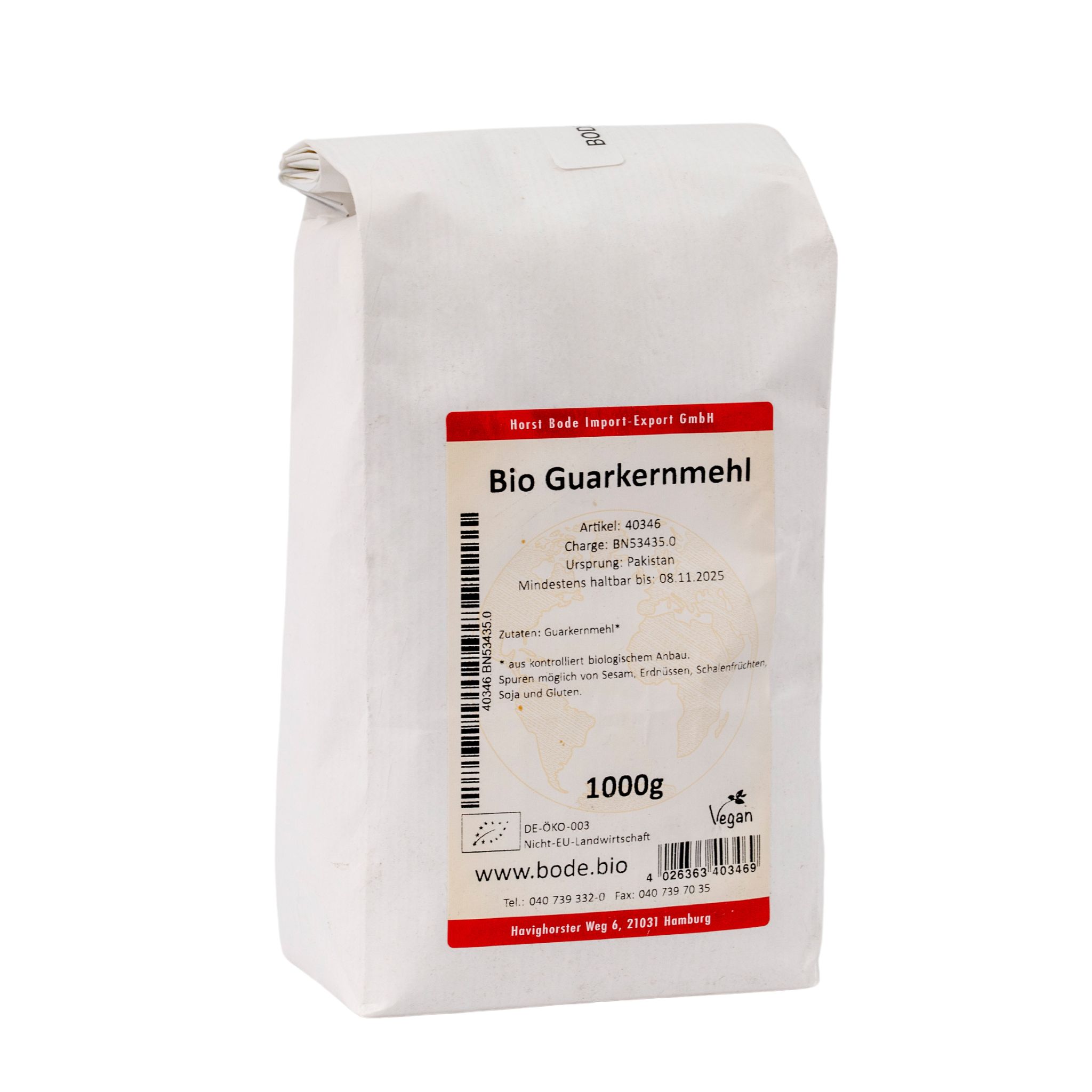 Guarkernmehl bio 1kg
