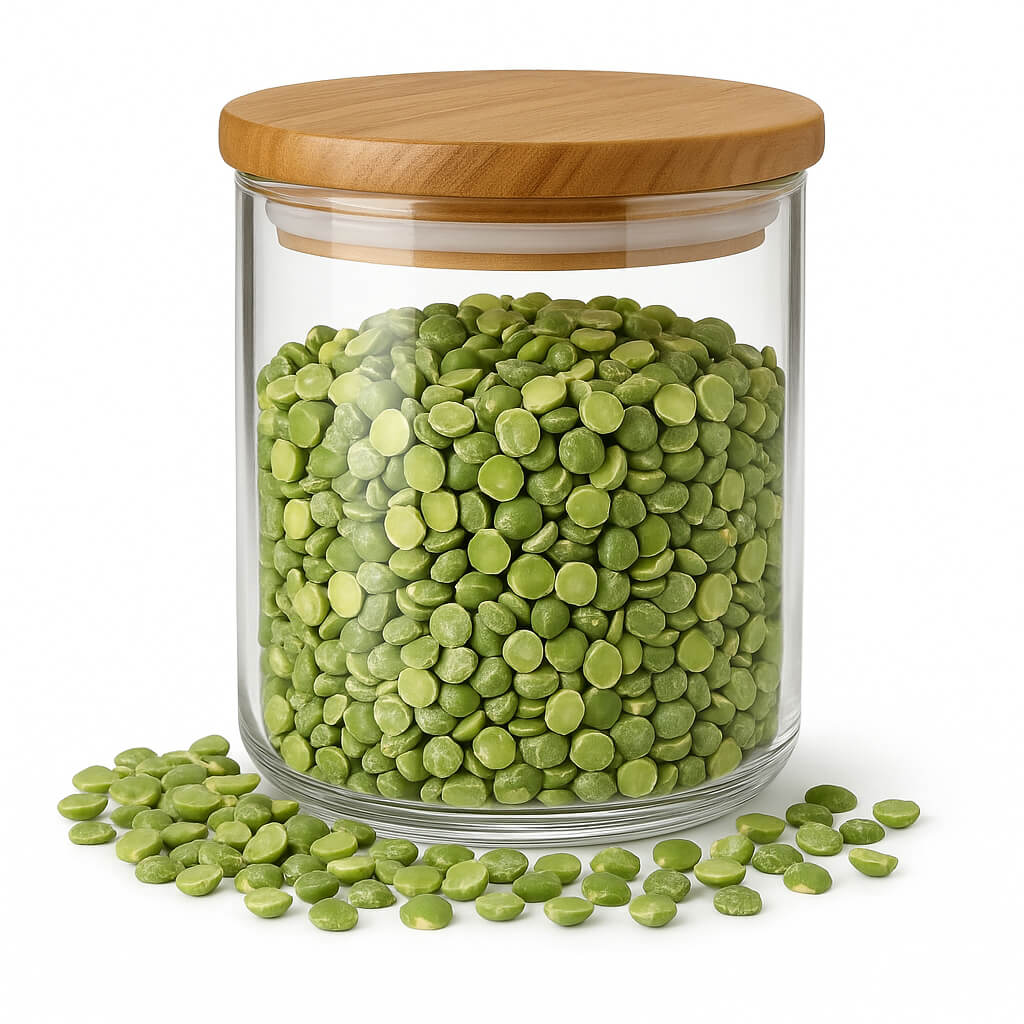 Erbsen grün split bio