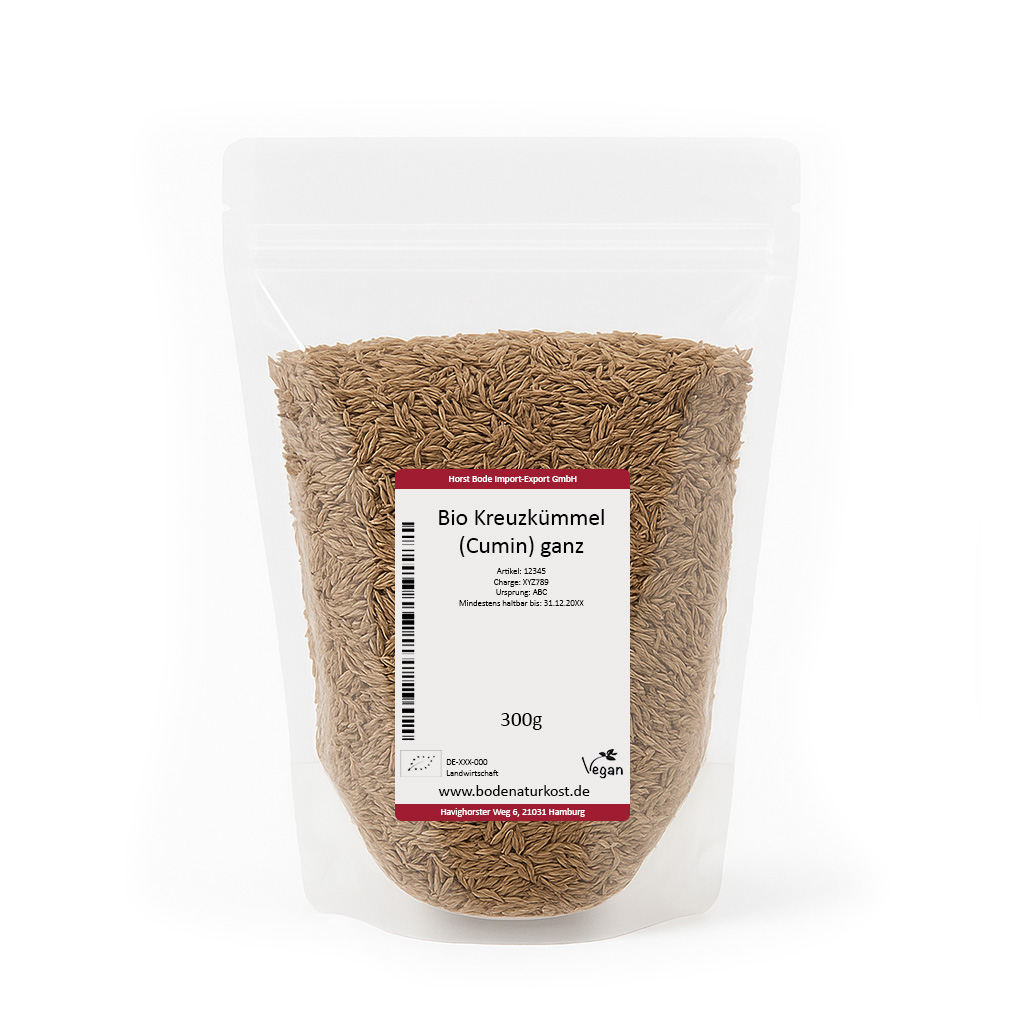 Kreuzkümmel (Cumin) ganz bio 300g