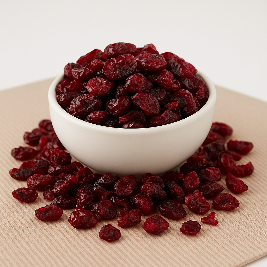 Cranberries gesüßt mit Rohrzucker bio