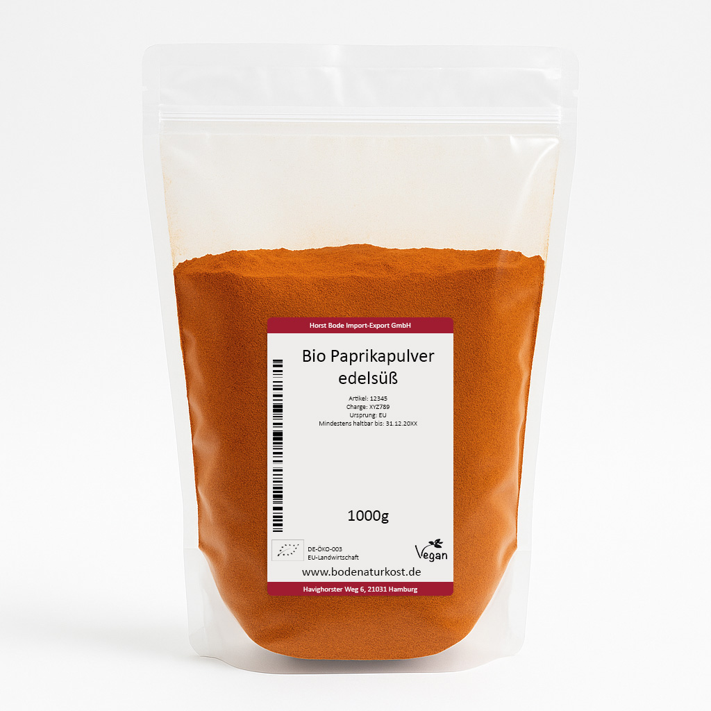 Paprikapulver edelsüß bio 1kg