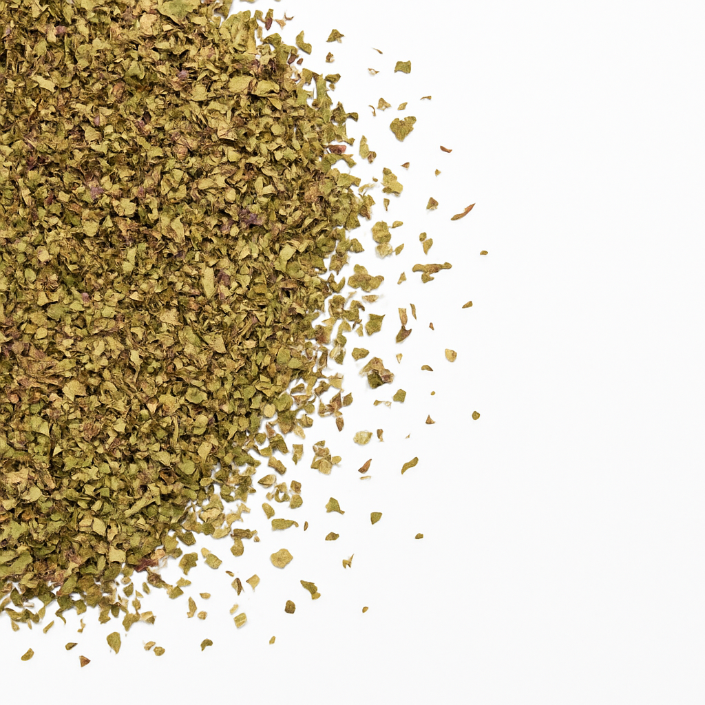Finely chopped organic basil 1kg