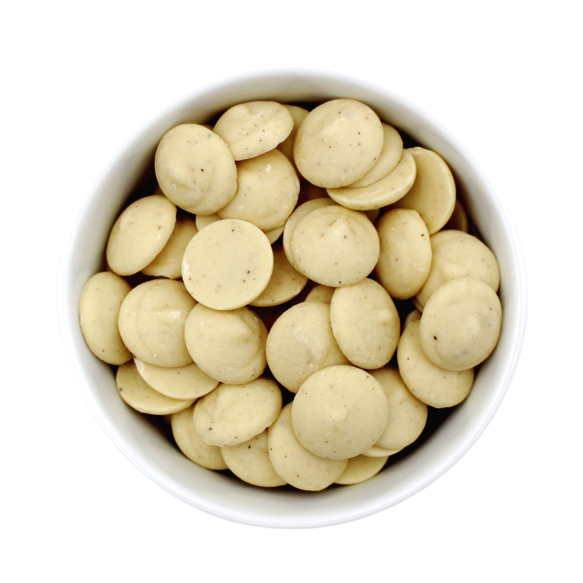 Kuvertüredrops weiß bio, 30% Kakao 15kg