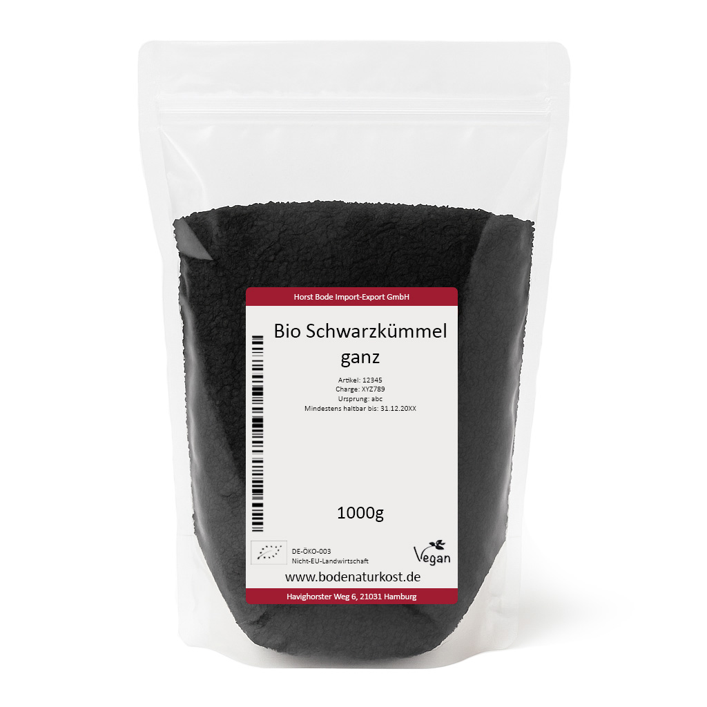 Schwarzkümmel ganz bio 1kg