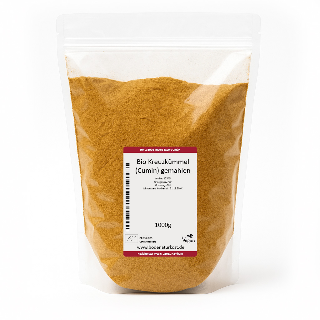 Kreuzkümmel (Cumin) gemahlen bio 1kg