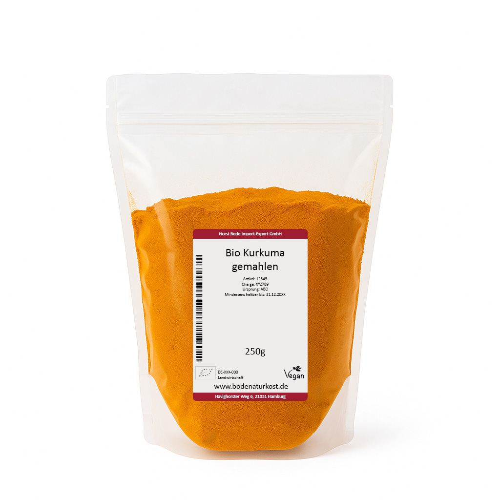 Kurkuma gemahlen bio 250g