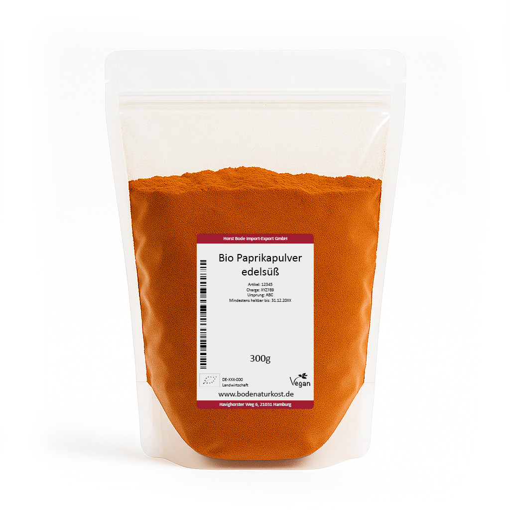 Paprikapulver edelsüß bio 300g