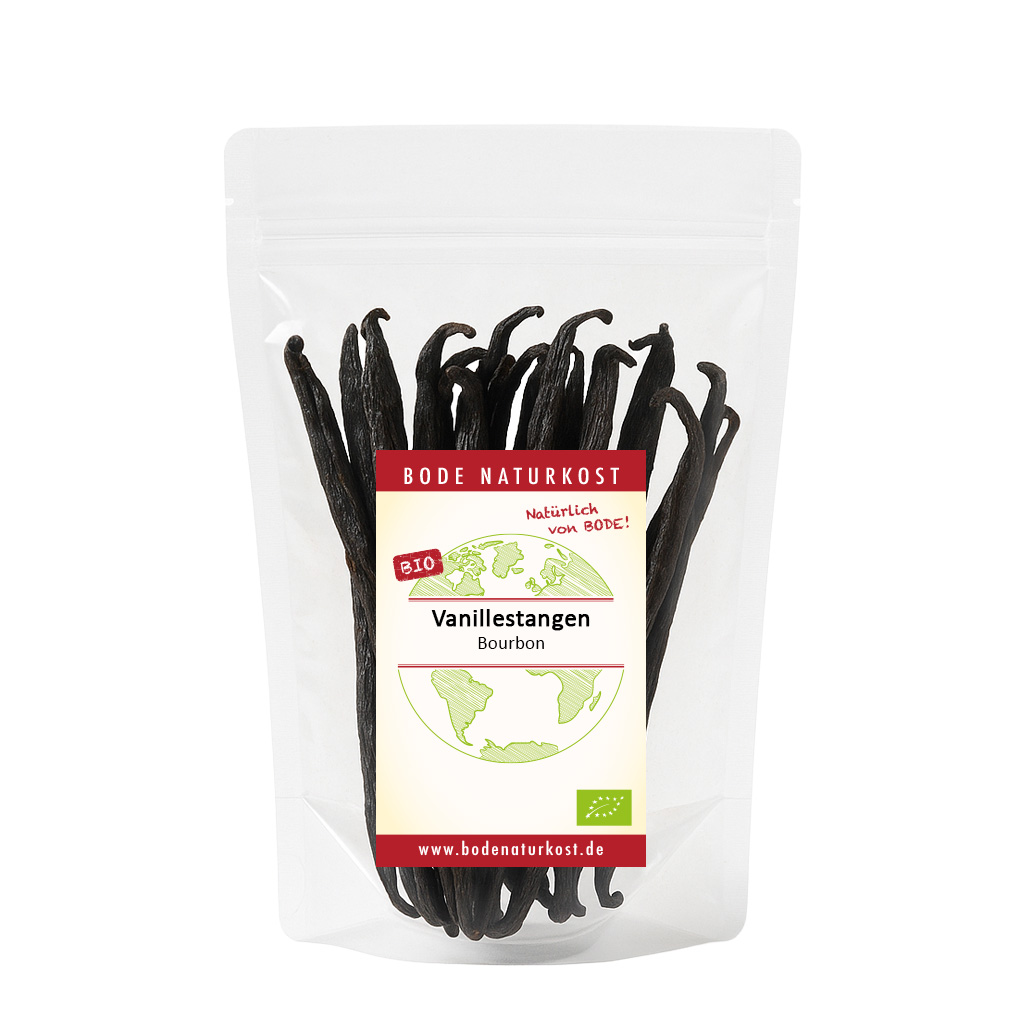 Vanillestangen Bourbon (13-15cm) bio 100g