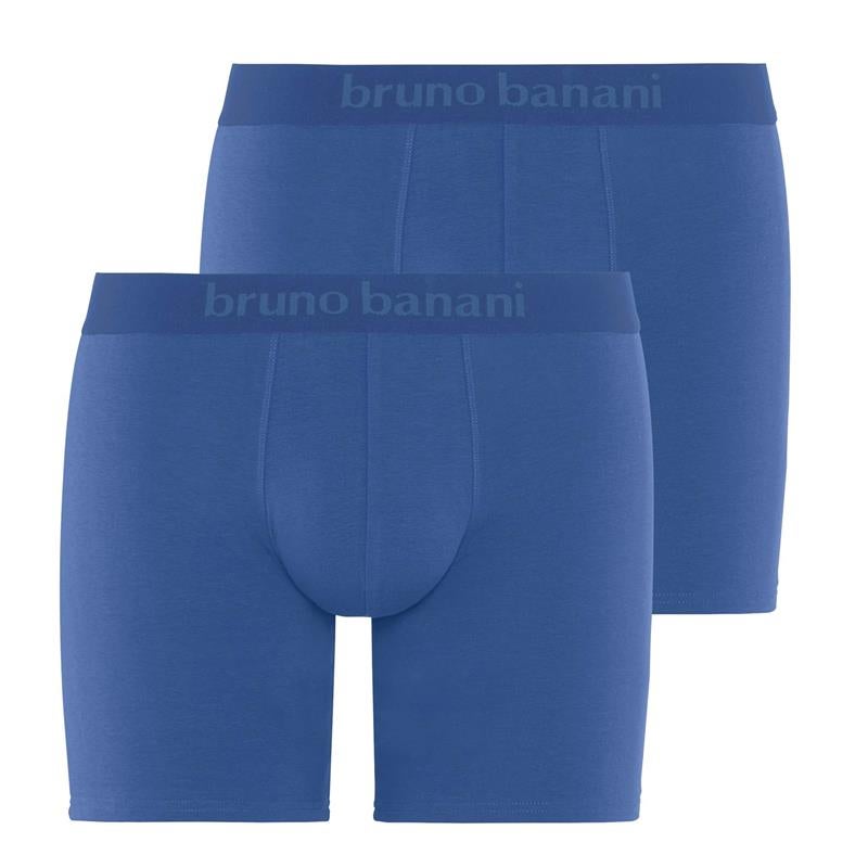 Bruno Banani 2er Pack Herren Long Short Artikel 2201-2393 Blau (0082) 8/XXL