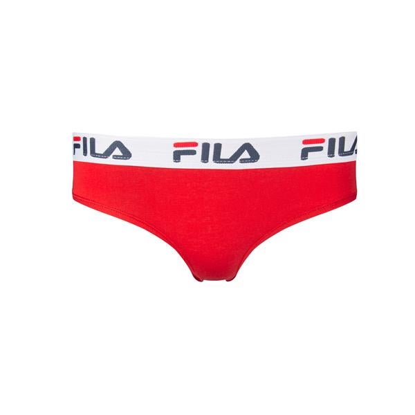Fila Damen Slip mit Logo Print Rot (118)