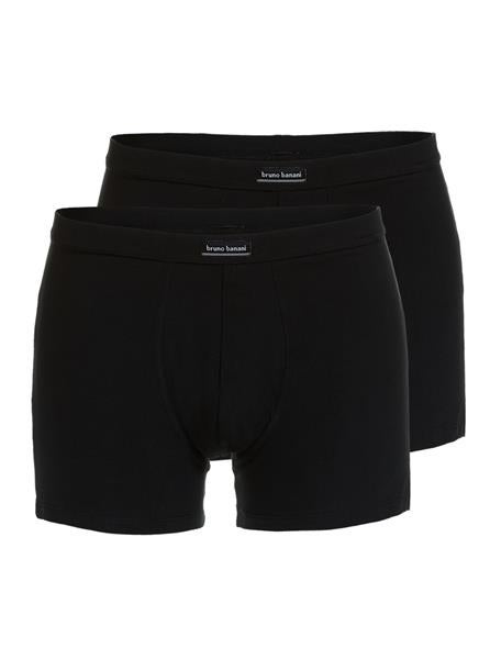 Bruno Banani 2er Pack Herren Short Schwarz (0007) 4/S