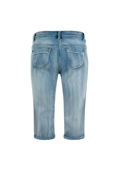 Million X Damen Jeans Bermuda Rückseite