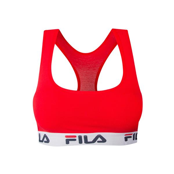 Fila Damen Bustier mit Logo Print Rot (118) XS